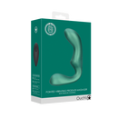 Masseur de Prostate Vibrant Pointu avec Télécommande - Vert Métallique