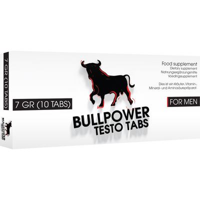 Bull Power Testo Tabs - Comprimés Stimulants