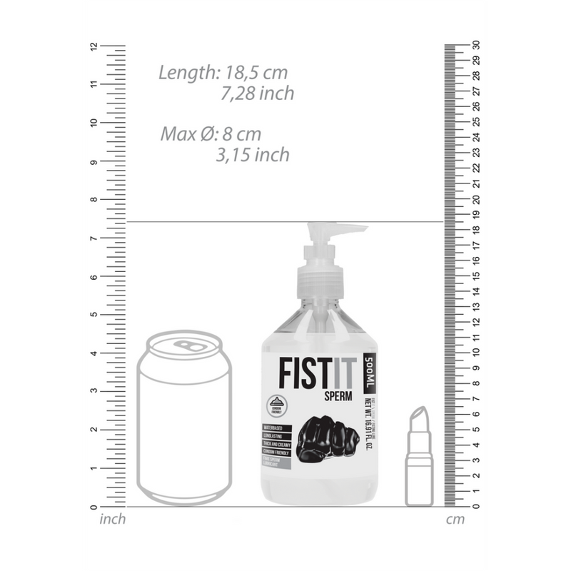 Lubrifiant Sperm - 17 fl oz / 500 ml