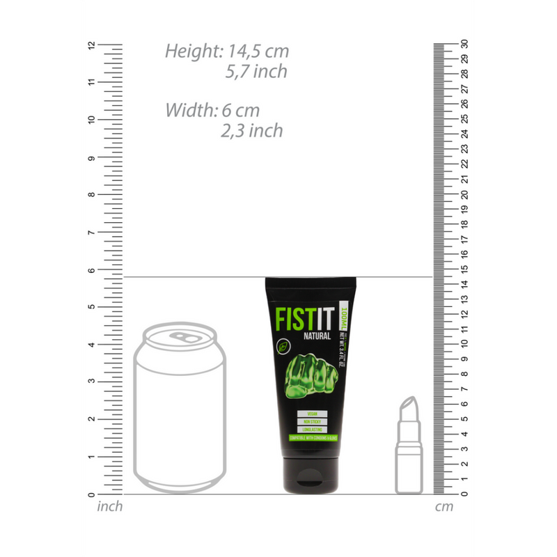 Lubrifiant naturel à base d'eau - 3,4 oz fl / 100 ml
