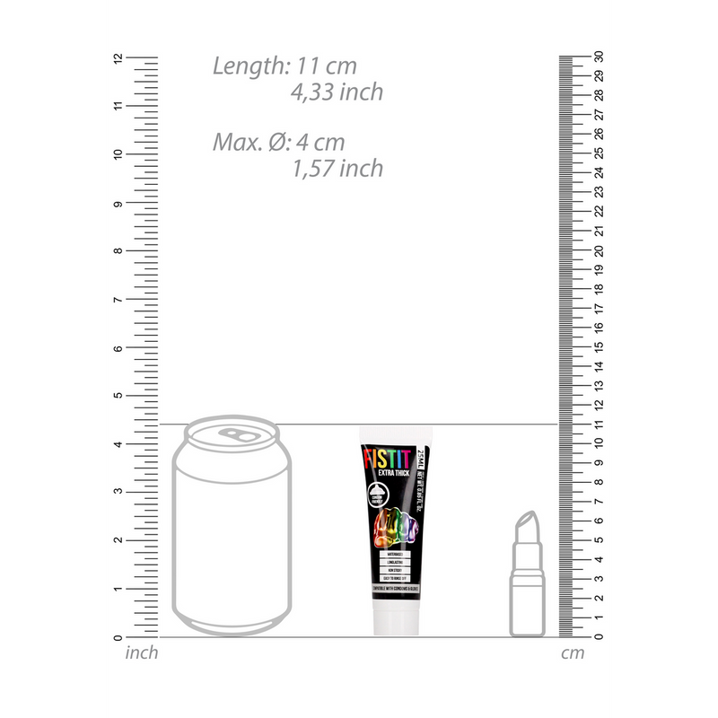 Lubrifiant Extra Épais - Rainbow - 0,8 fl oz / 25 ml