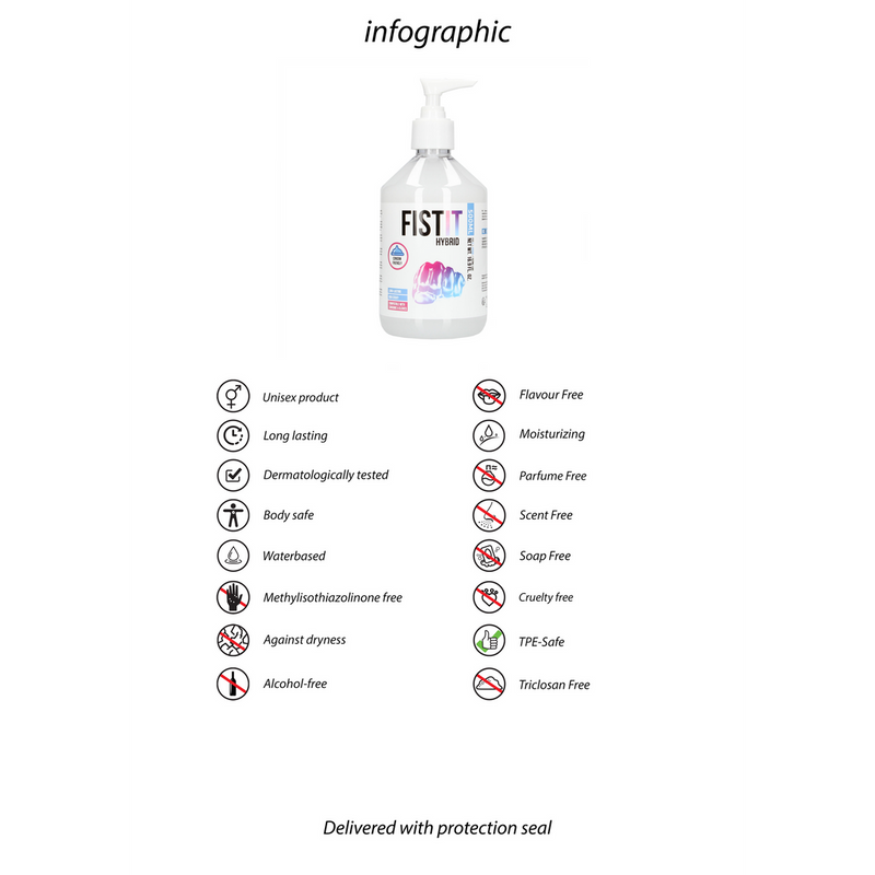 Lubrifiant Hybride - 17 fl oz / 500 ml - Pompe