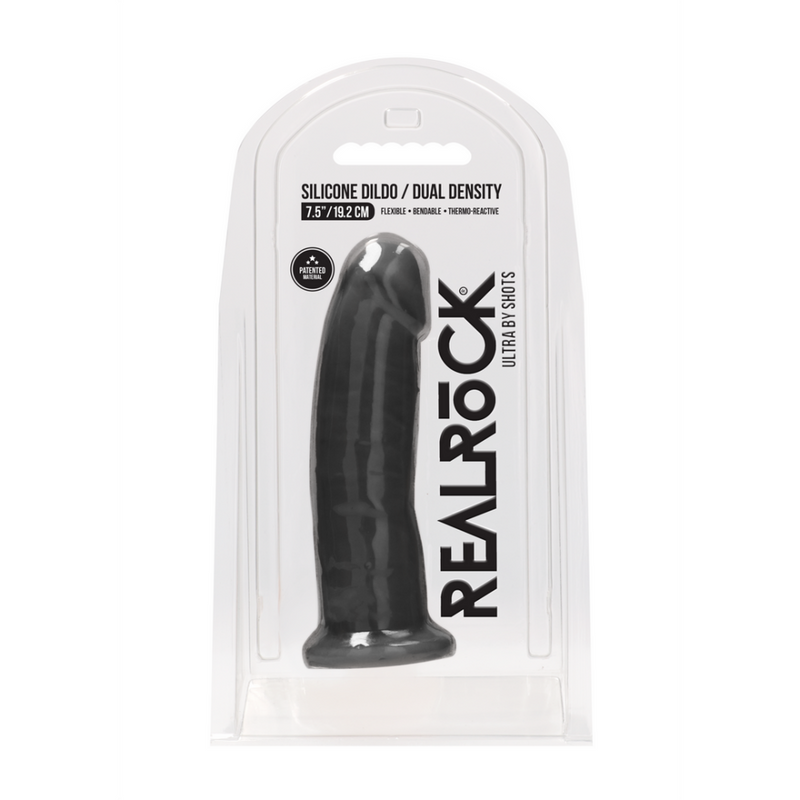 Dildo en silicone sans boules - 20 cm