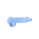 Dildo réaliste avec boules - 6 / 15 cm
