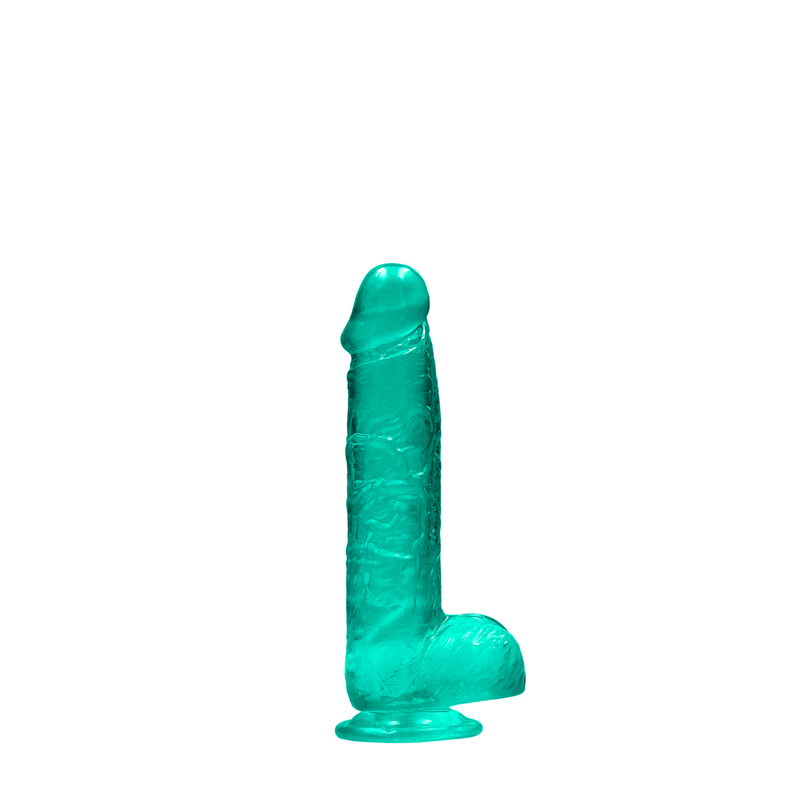 Dildo réaliste avec testicules - 6 / 15 cm