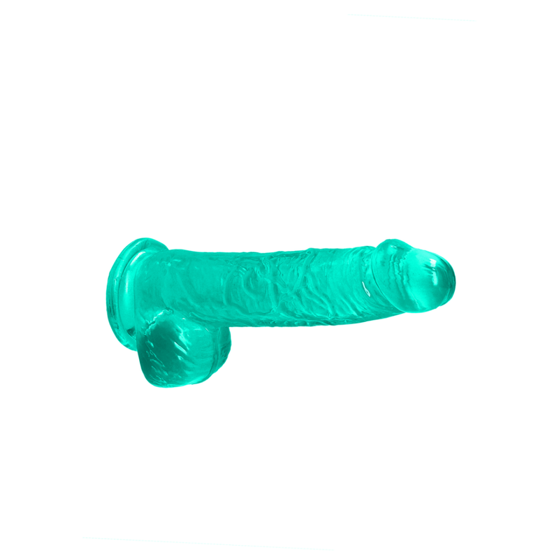 Dildo réaliste avec testicules - 6 / 15 cm