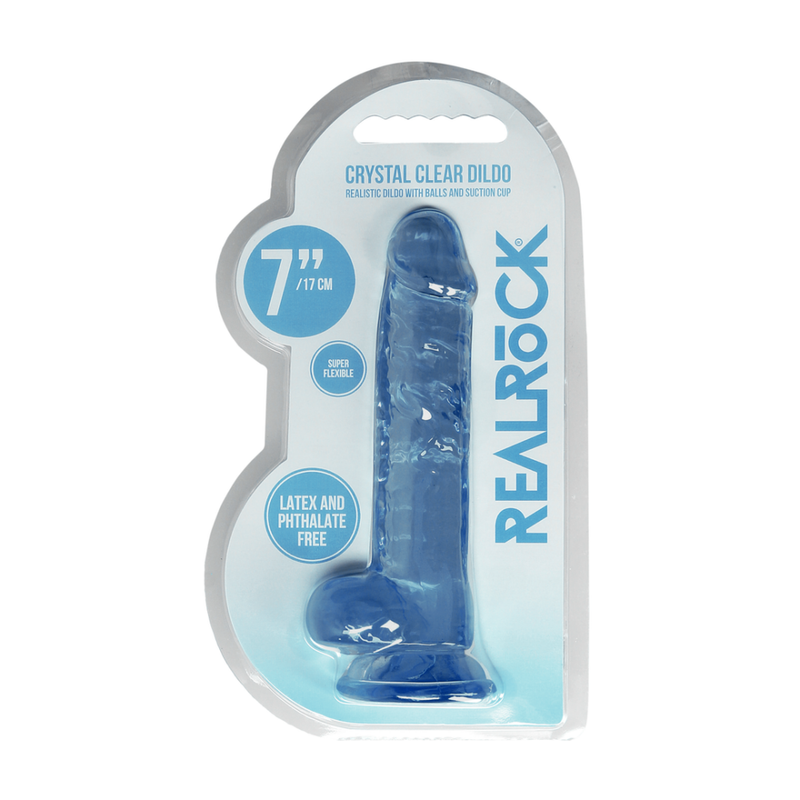 Dildo Réaliste avec Boules - 7 / 17 cm