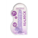 Dildo réaliste avec testicules - 7 / 18 cm