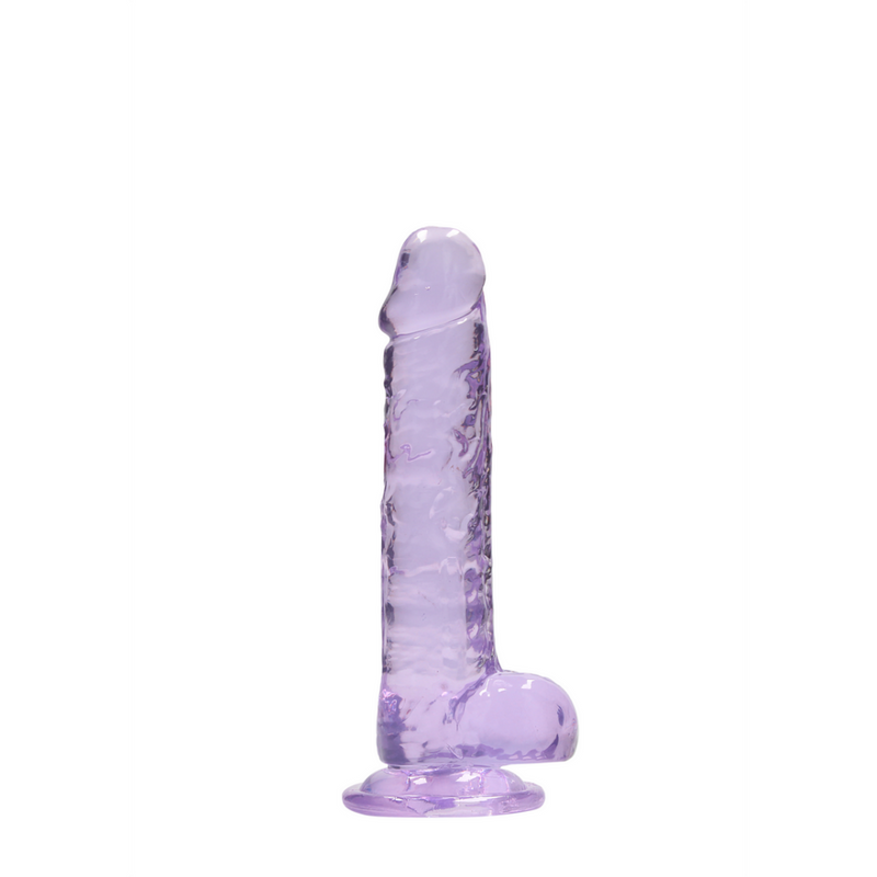 Dildo réaliste avec testicules - 7 / 18 cm