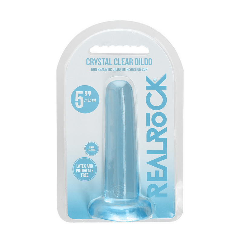 Dildo non réaliste avec ventouse - 5 / 13,5 cm