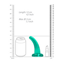 Dildo Non-Réaliste avec Ventouse - 5 / 11,5 cm