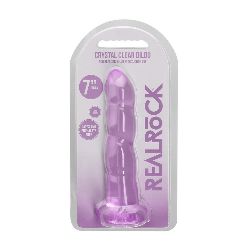 Dildo Non-Réaliste avec Ventouse - 7 / 17 cm