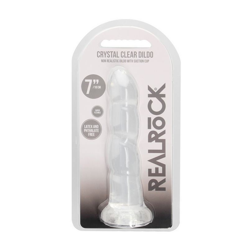 Dildo Non-Réaliste avec Ventouse - 7 / 17 cm