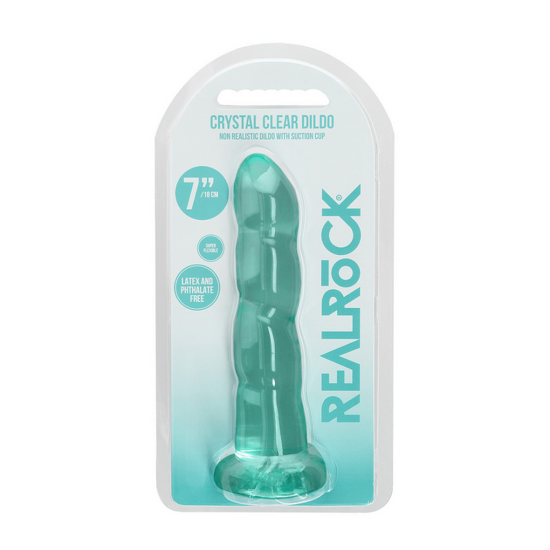 Dildo Non-Réaliste avec Ventouse - 7 / 17 cm