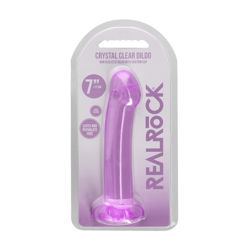 Dildo Non-Réaliste avec Ventouse - 7 / 17 cm