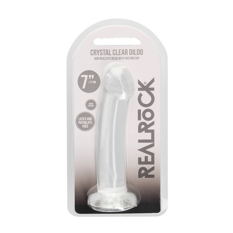 Dildo Non-Réaliste avec Ventouse - 7 / 17 cm