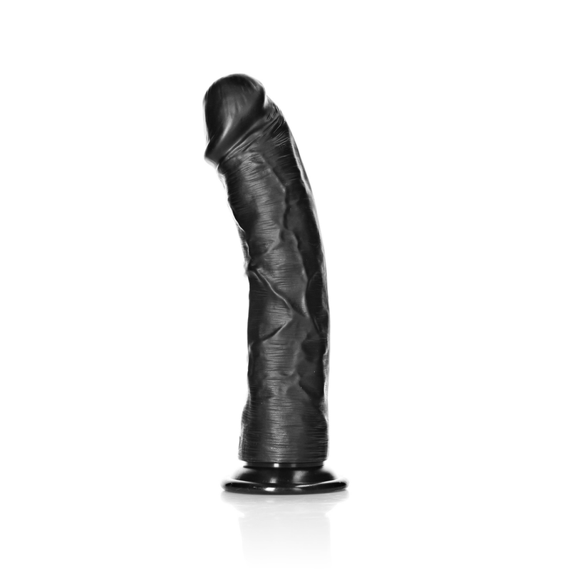 Dildo courbé réaliste avec ventouse - 9 / 23 cm