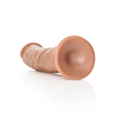 Dildo courbé réaliste avec ventouse - 10 / 25,5 cm