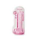 Dildo réaliste avec boules - 10 / 25,4 cm