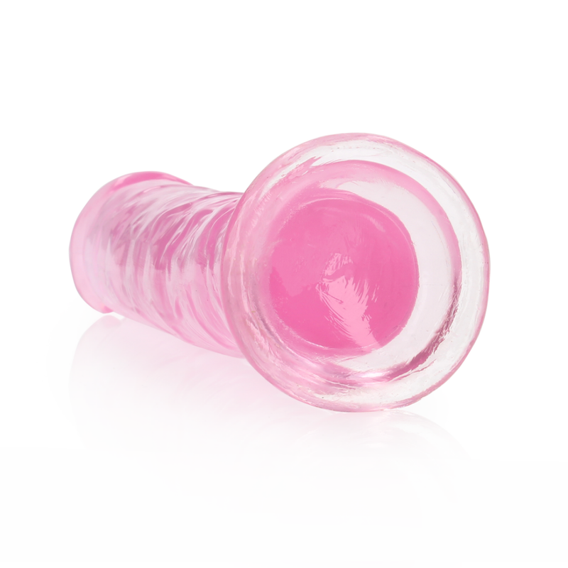 Dildo réaliste droit avec ventouse - 7'' / 18