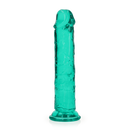 Dildo réaliste droit avec ventouse - 7'' / 18