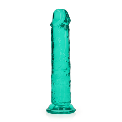 Dildo réaliste droit avec ventouse - 7'' / 18