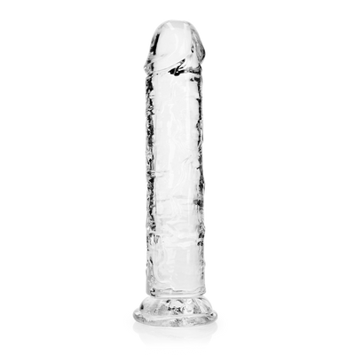 Dildo réaliste droit avec ventouse - 20 cm / 8''