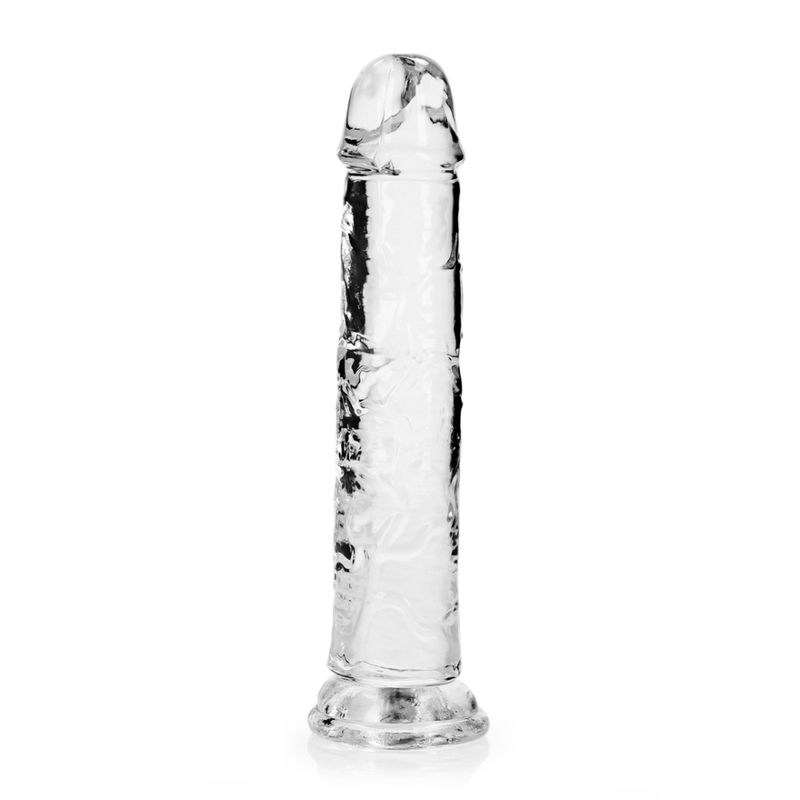 Dildo réaliste droit avec ventouse - 20 cm / 8''