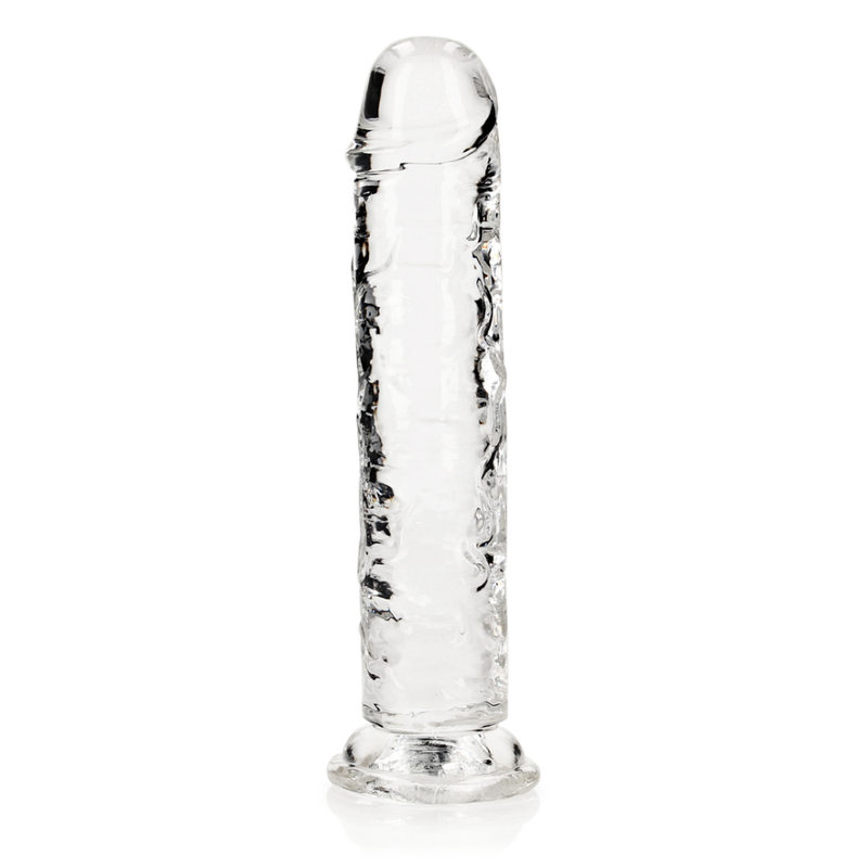 Dildo réaliste droit avec ventouse - 20 cm / 8''