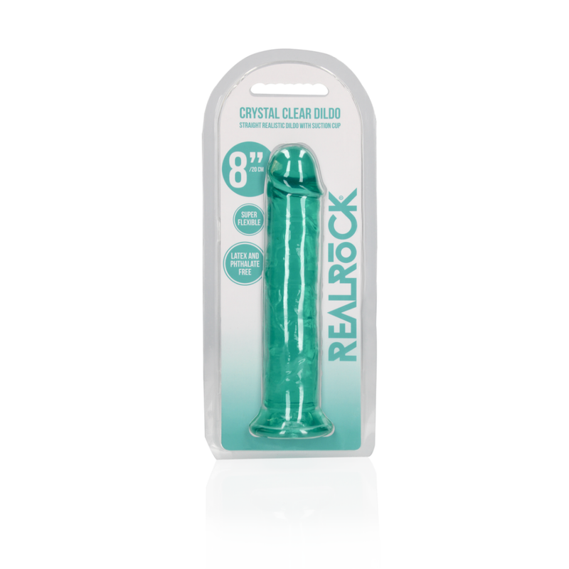 Dildo Réaliste Droit avec Ventouse - 8'' / 20