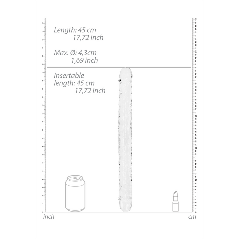 Realistic Double Dong - 18'' / 45 cm