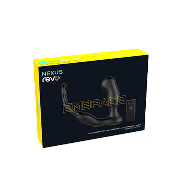 Revo Embrace - Waterproof Rotating Prostate Massager with Remote Control