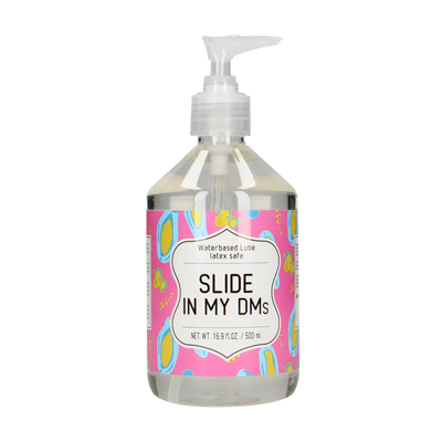 Slide In My DMs - Lubrifiant à base d'eau - 17 fl oz / 500 ml