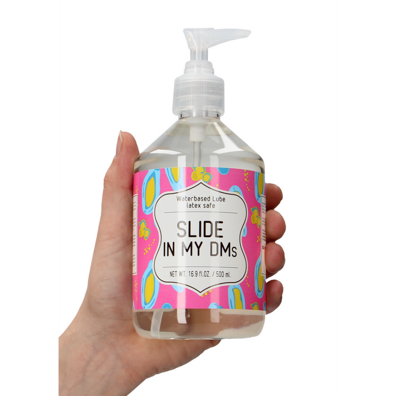 Slide In My DMs - Lubrifiant à base d'eau - 17 fl oz / 500 ml