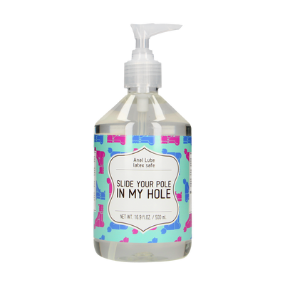Glissez votre bâton dans mon trou - Lubrifiant à base d'eau - 17 fl oz / 500 ml