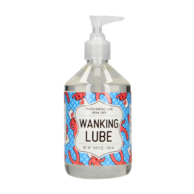 WANKING LUBE - Lubrifiant pour la masturbation - 17 fl oz / 500 ml