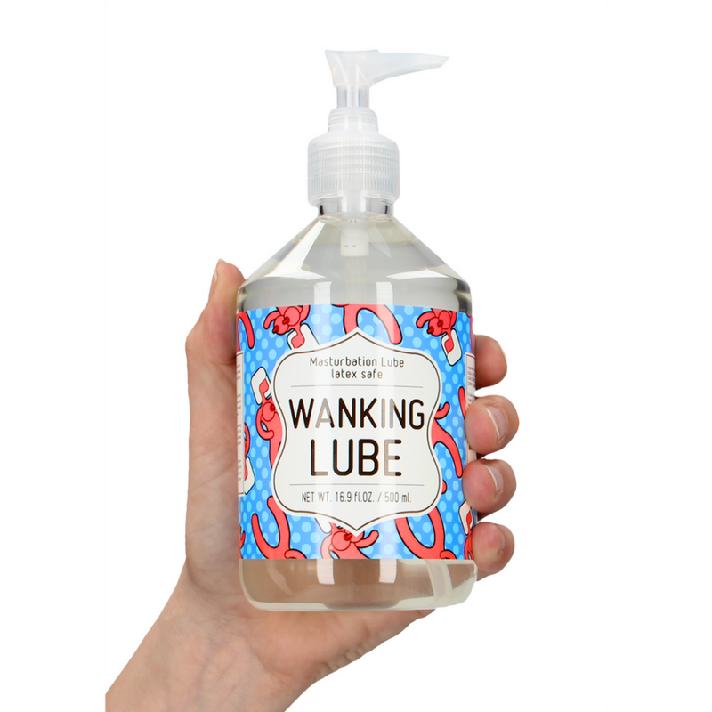 WANKING LUBE - Lubrifiant pour la masturbation - 17 fl oz / 500 ml