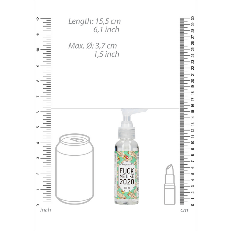Fuck Me Like 2020 - Lubrifiant à base d'eau - 3 fl oz / 100 ml