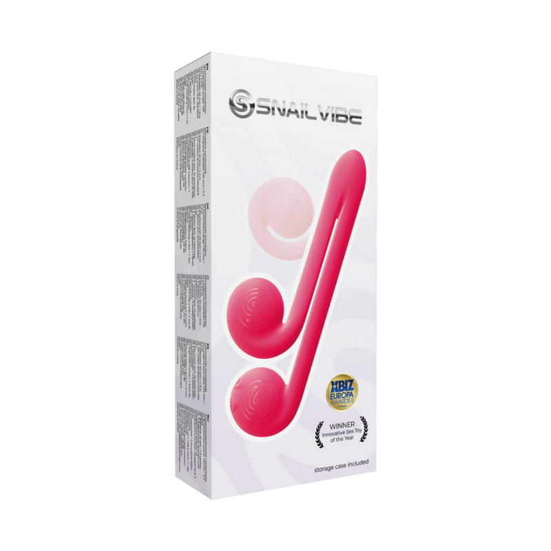 Vibromasseur Escargot - Vibrateur Flexible - Rose